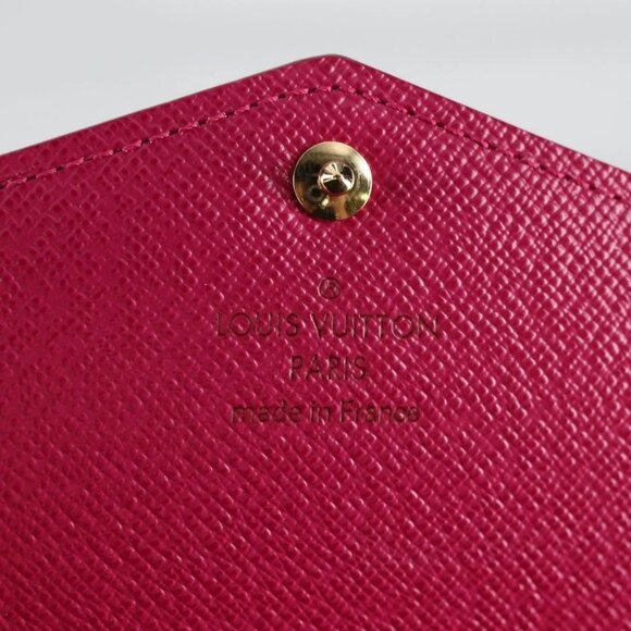 LOUIS VUITTON Multicolor Portefeuille Sarah Wallet White M60667 Auth 141191V - Picture 10 of 16